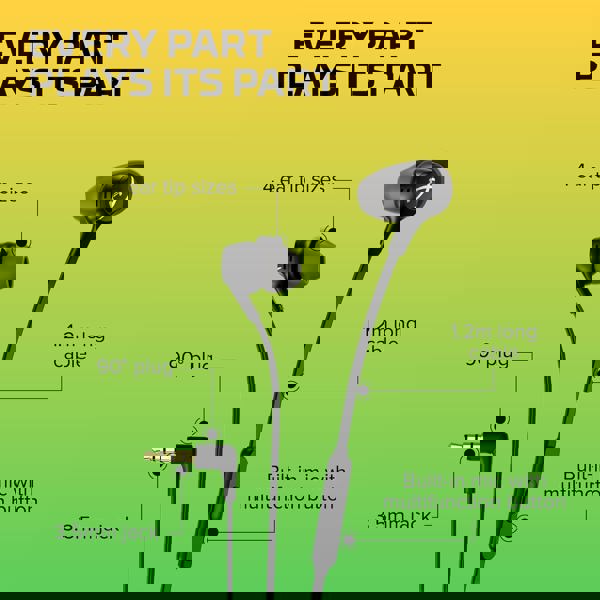 In-Ear Headphones HyperX 70N24AA Cloud Earbuds II, Wired, 3.5mm, Black