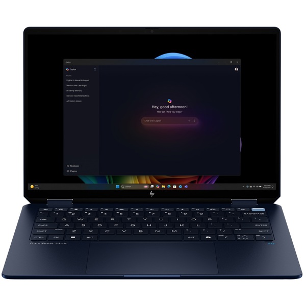 Notebook HP D0XT3EA OmniBook Ultra Flip AI PC x360, 14", Ultra 9-288V, 32GB, 2TB SSD, Integrated, W11H, Athmospheric Blue