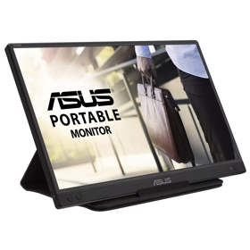 მონიტორი Asus MB166C ZenScreen, 15.6", Portable Monitor, FHD, IPS, Type-C, Black
