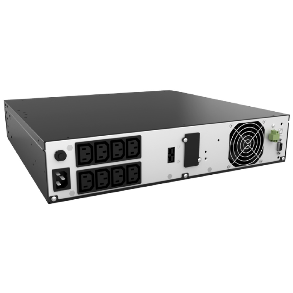 უწყვეტი კვების წყარო nJoy UPCMCOP920HASCG01B Aster 2K, On-Line, 2000VA/1800W, LCD, USB, LAN, UPS, Black