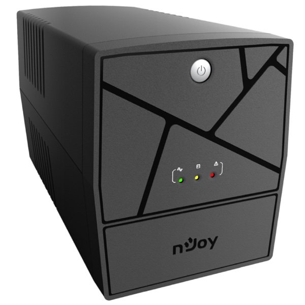 უწყვეტი კვების წყარო nJoy UPLI-LI100KE-CG01B Keen 1000, 1000VA/600W, 4xSchuko, UPS, Black