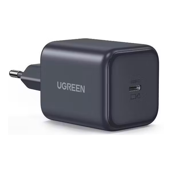 მობილურის დამტენი UGREEN X524 (65052), 45W, Type-C, GaN Fast Charger, Grey