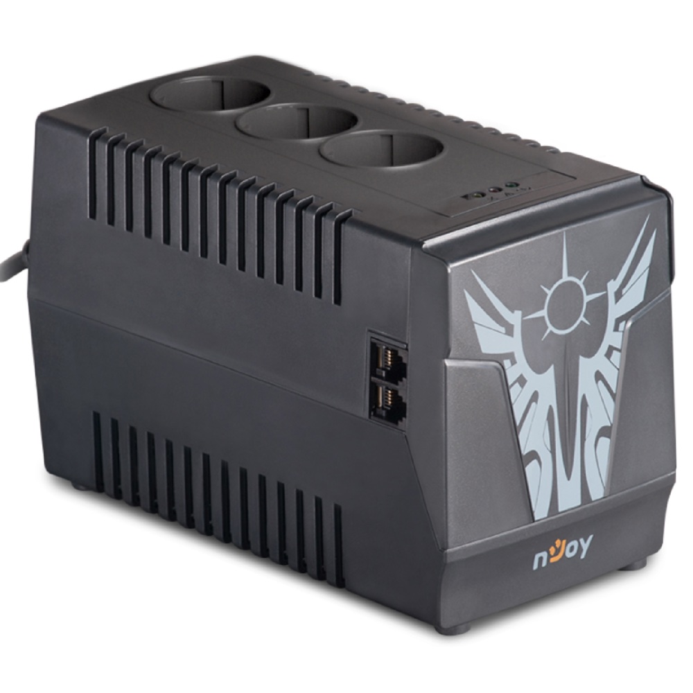 UPS nJoy PWAV-10003PL-AZ01B Paladin 1000, 1000VA/500W, 3xSchuko, Black