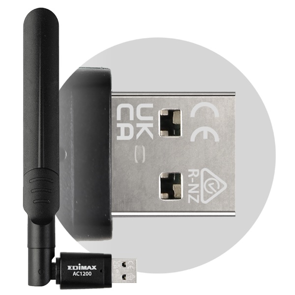Wifi ადაპტერი Edimax EW-7822UAD, Wifi Adapter, Black
