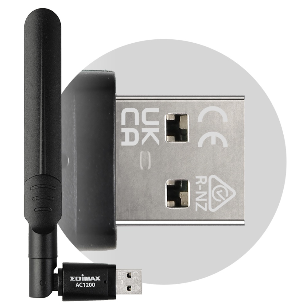 Wifi ადაპტერი Edimax EW-7822UAD, Wifi Adapter, Black