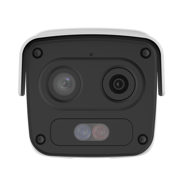Thermal And Optical Bi-spectrum Network Bullet Camera Uniview TIC2A32SA-F3-4F4AC-I1, 4Mp, White