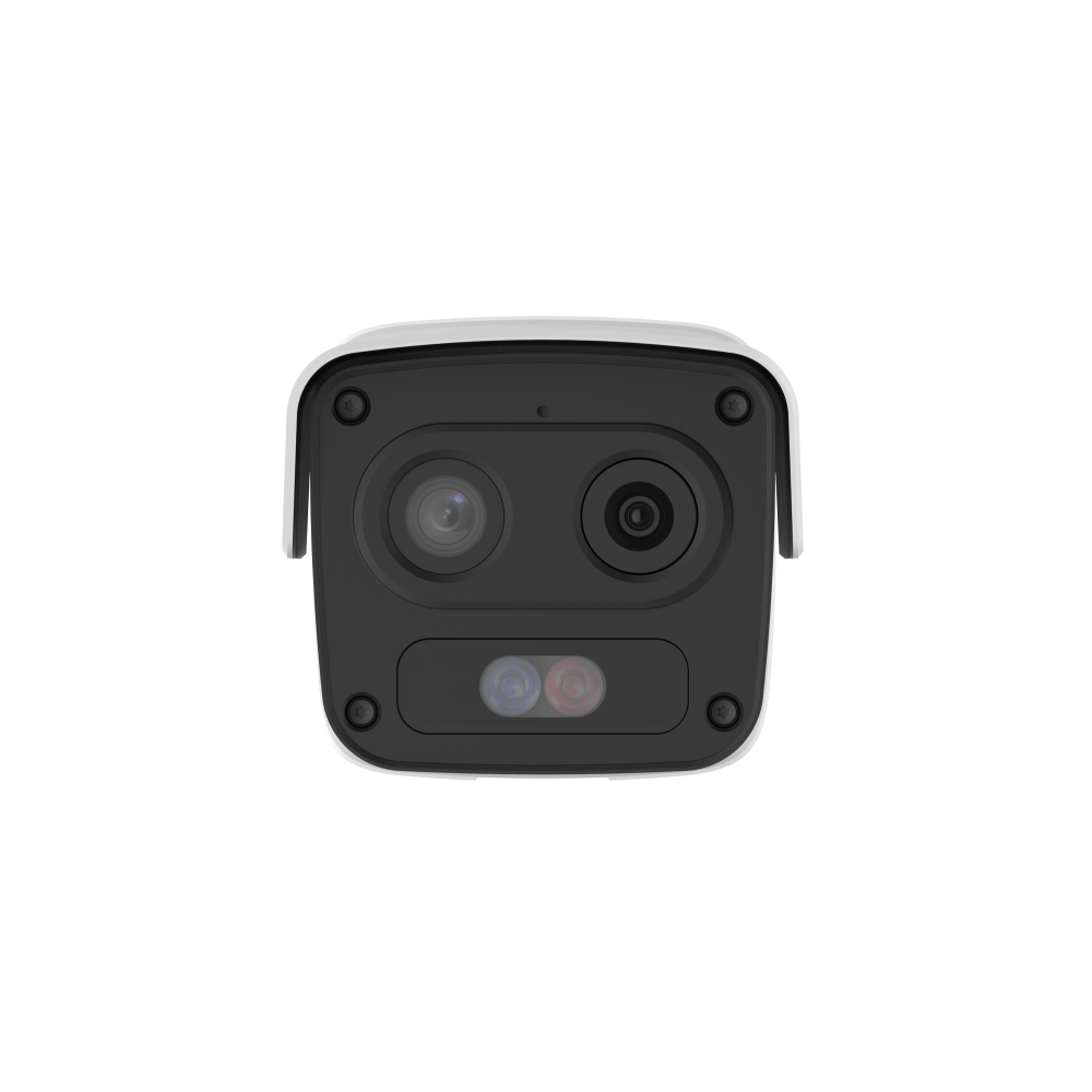 Thermal And Optical Bi-spectrum Network Bullet Camera Uniview TIC2A32SA-F3-4F4AC-I1, 4Mp, White