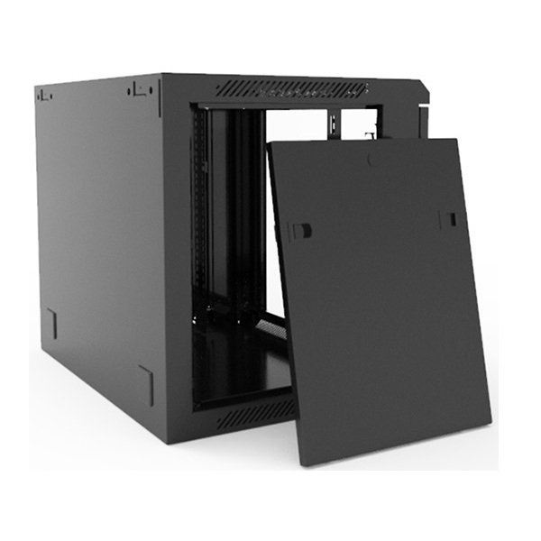 კედლის საკომუნიკაციო კარადა LE WS3-6404, 4U, Wall-mounted Communication Cabinet, Black