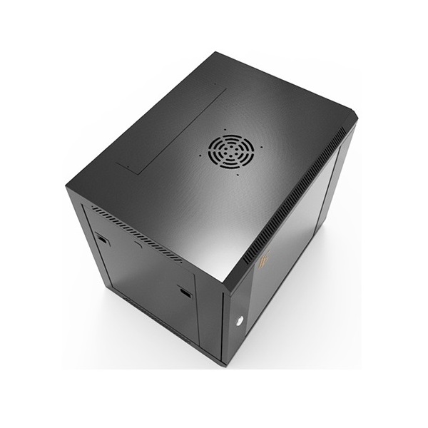 კედლის საკომუნიკაციო კარადა LE WS3-6404, 4U, Wall-mounted Communication Cabinet, Black