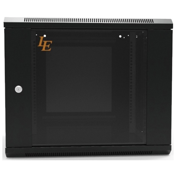 კედლის საკომუნიკაციო კარადა LE WS3-6404, 4U, Wall-mounted Communication Cabinet, Black