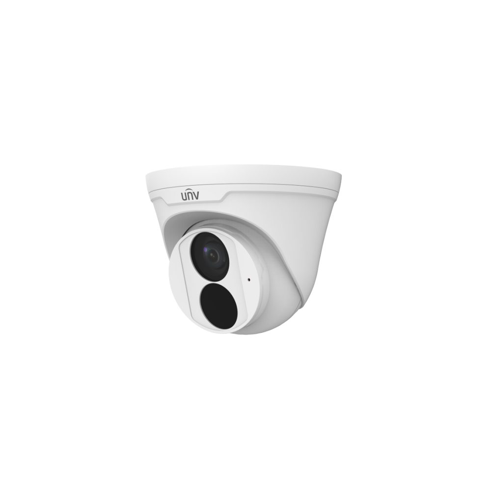 ვიდეო სათვალთვალო კამერა Uniview IPC3618LB-ADF28K-G, 8MP, HD Fixed Eyeball Network Camera, White