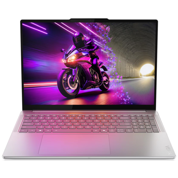 ნოუთბუქი Lenovo 83L0003WRK Yoga Pro 9 16IAH10, 16", Ultra 7-255H, 32GB, 1TB SSD, RTX5050 8GB, W11H, Luna Grey