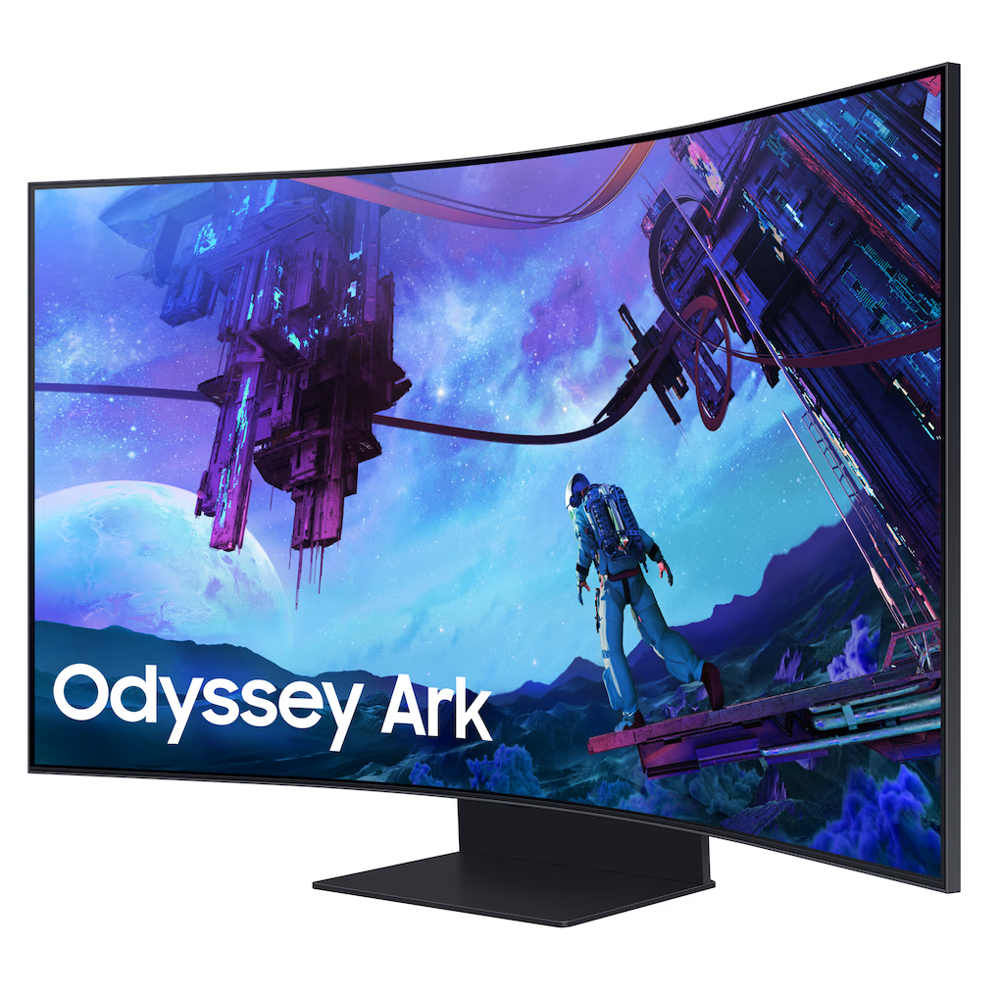 Curved Monitor Samsung LS55CG97WNIXCI Odyssey Ark, 55", VA, 4K UHD, USB, HDMI, DP, Black