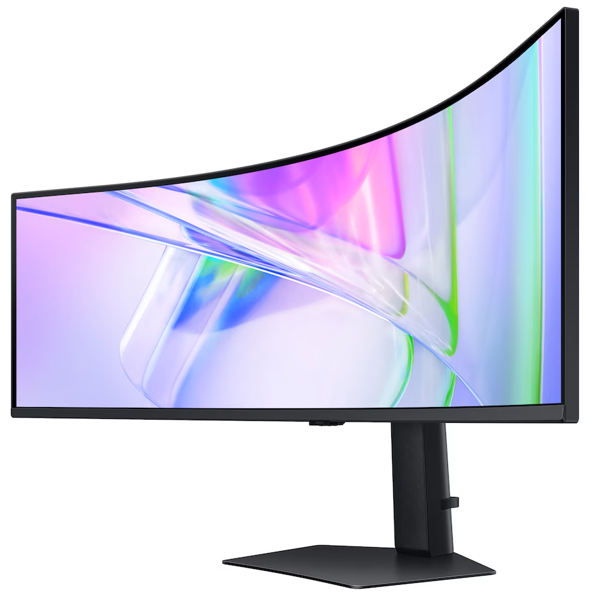 მონიტორი Samsung LS49C950UAIXCI ViewFinity S9, 49'', Curved Monitor, DQHD, VA, USB, DP, HDMI, Type-C, Black