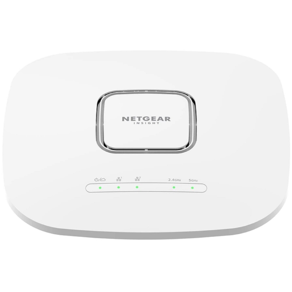 დაშვების წერტილი Netgear WAX625-100EUS AX5400, 4800Mbps, Dual-Band Wi-Fi 6 Access Point, White