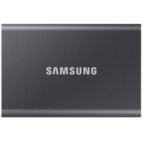 გარე მყარი დისკი Samsung MU-PC2T0T/WW T7, 2TB, External SSD, 2.5", Type-C 3.2, Grey