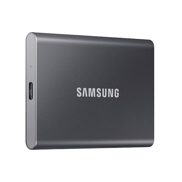 External SSD Samsung MU-PC2T0T/WW T7, 2TB, 2.5", Type-C 3.2, Grey