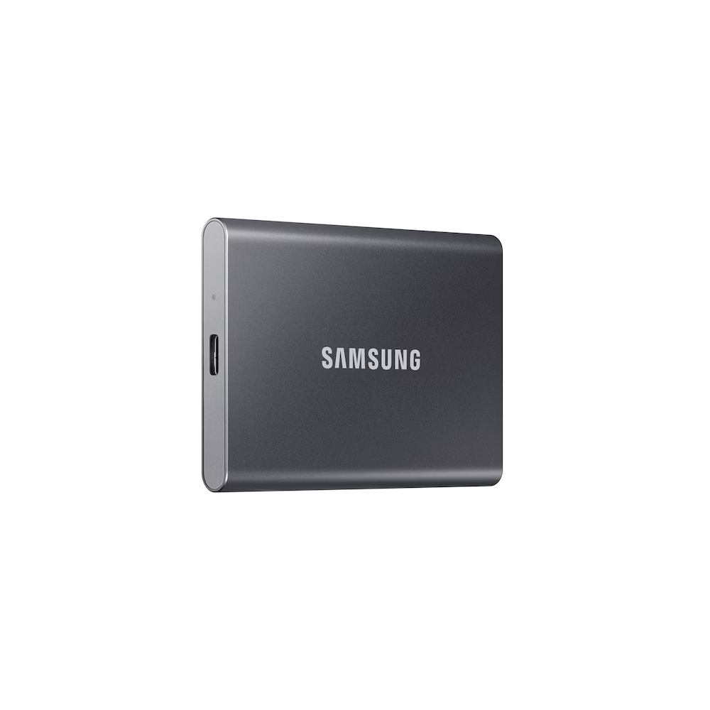 გარე მყარი დისკი Samsung MU-PC2T0T/WW T7, 2TB, External SSD, 2.5", Type-C 3.2, Grey