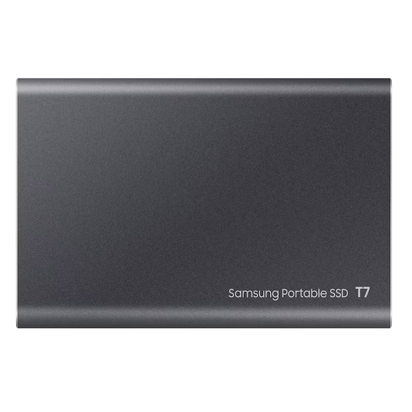გარე მყარი დისკი Samsung MU-PC2T0T/WW T7, 2TB, External SSD, 2.5", Type-C 3.2, Grey