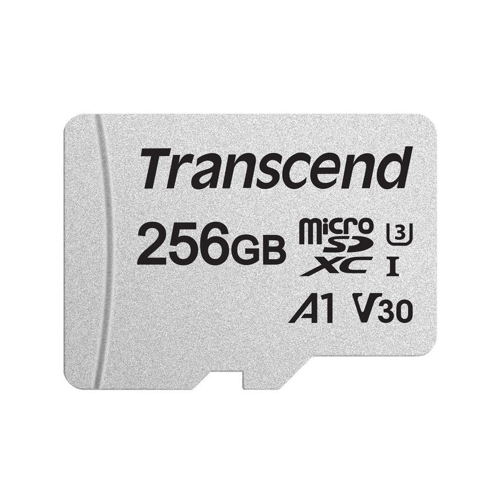 მეხსიერების ბარათი Transcend TS256GUSD300S-A, 256GB, microSDXC, UHS-I, U3, Black/Grey