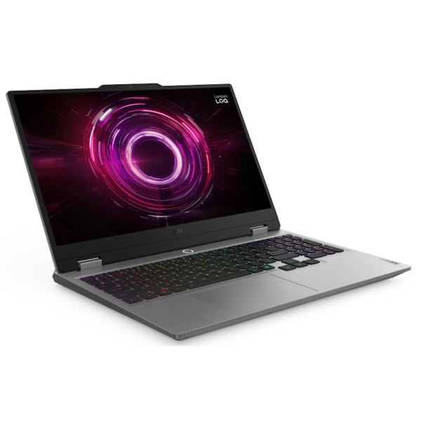 ნოუთბუქი Lenovo 83JG009VRK LOQ 15AHP10, 15.6", Ryzen 7-250, 16GB, 512GB SSD, RTX5050 8GB, Luna Grey