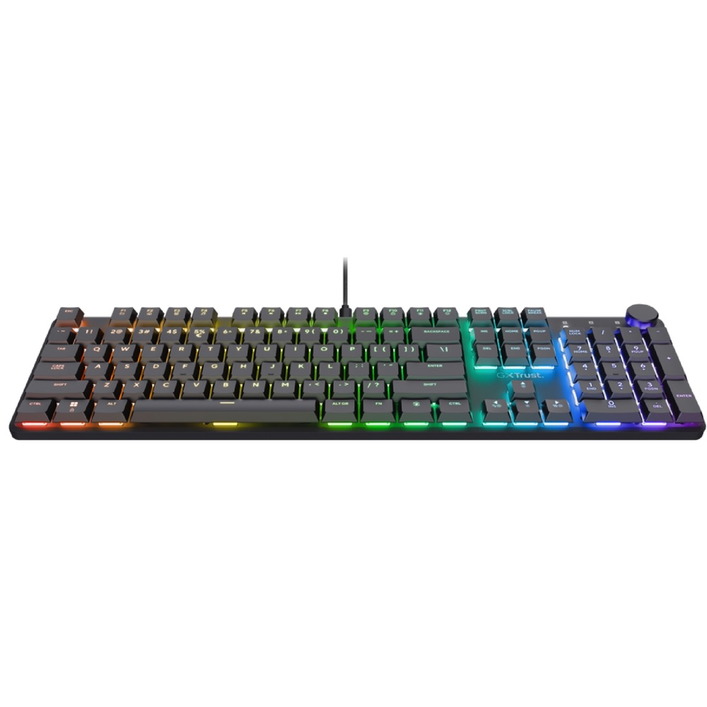 Mechanical Gaming Keyboard Trust 24910 GXT866 TORIX, Wired, USB, Type-c, Black