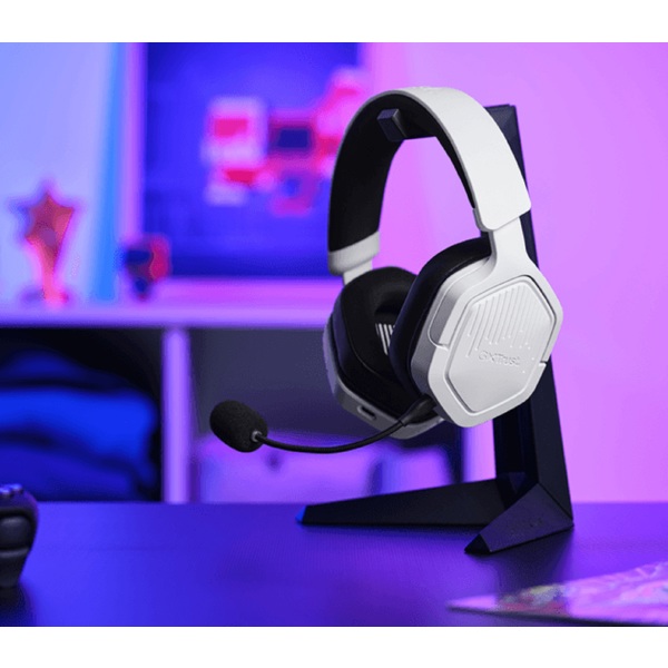 Headset Trust 25534 GXT493W CARUS, Wireless, USB, Type-c, 3.5mm, White