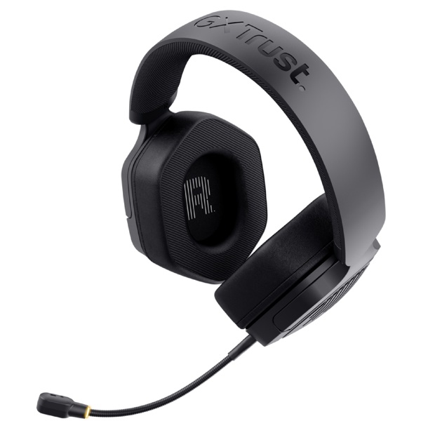 Headset Trust 25491 GXT493 CARUS, Wireless, USB, Type-c, 3.5mm, Black