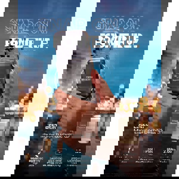 გარე მყარი დისკი Transcend TS1TESD420C ESD420C, 1TB, External SSD, Magsafe, Type C, Iron Gray