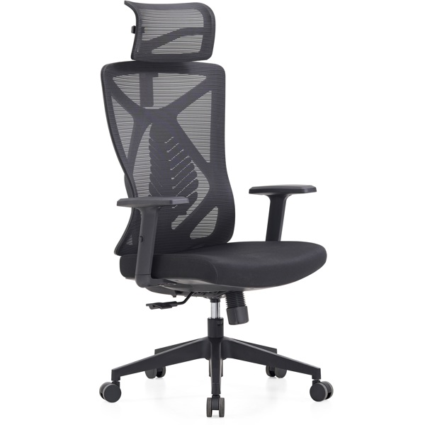 საოფისე სავარძელი ALLX MS-1225, Office Chair, Black