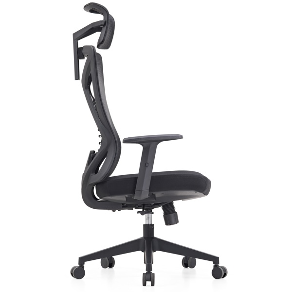 საოფისე სავარძელი ALLX MS-1225, Office Chair, Black