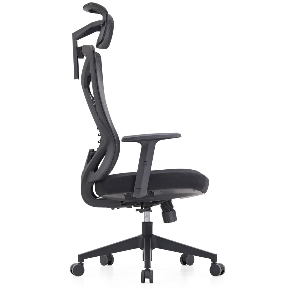 საოფისე სავარძელი ALLX MS-1225, Office Chair, Black