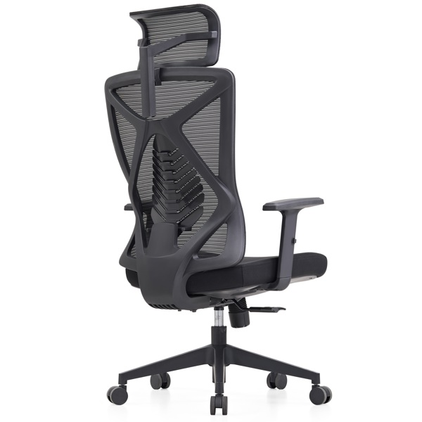 საოფისე სავარძელი ALLX MS-1225, Office Chair, Black