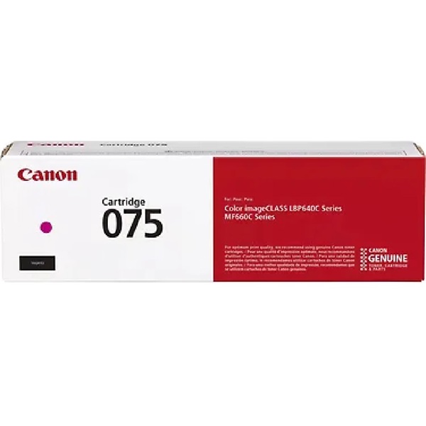 კარტრიჯი Canon 6363C002AA 075, Toner Cartridge, 1300P, Magenta