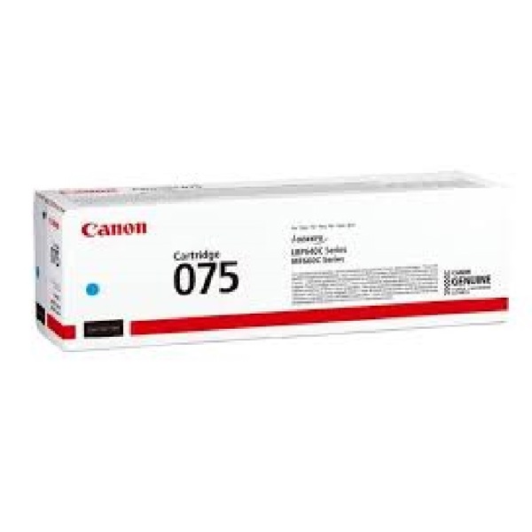 კარტრიჯი Canon 6364C002AA 075, Toner Cartridge, 1300, Cyan