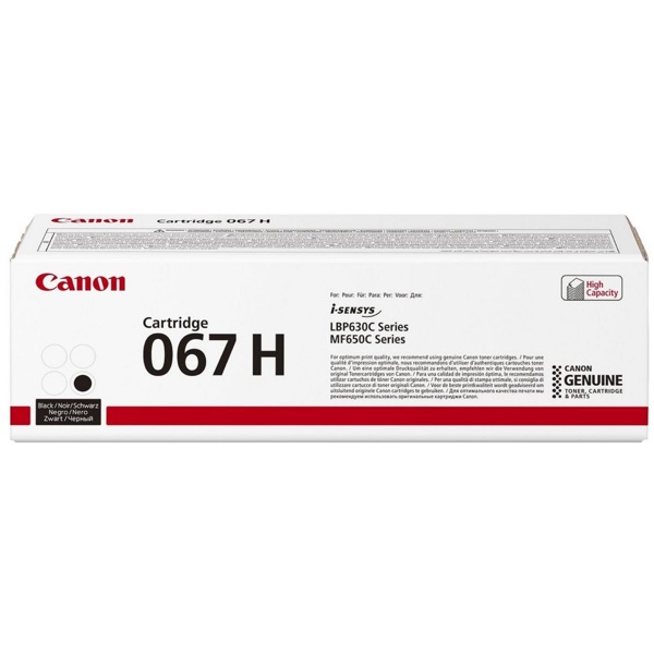 კარტრიჯი Canon 5106C002AA 067H, Toner Cartridge, 3130P, Black