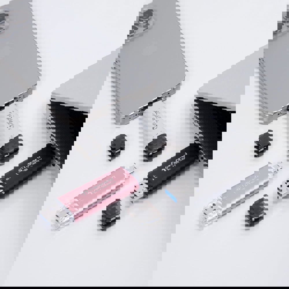 გარე მყარი დისკი Transcend TS2TESD310C ESD310C, 2TB, External SSD, Type-C/A, Black