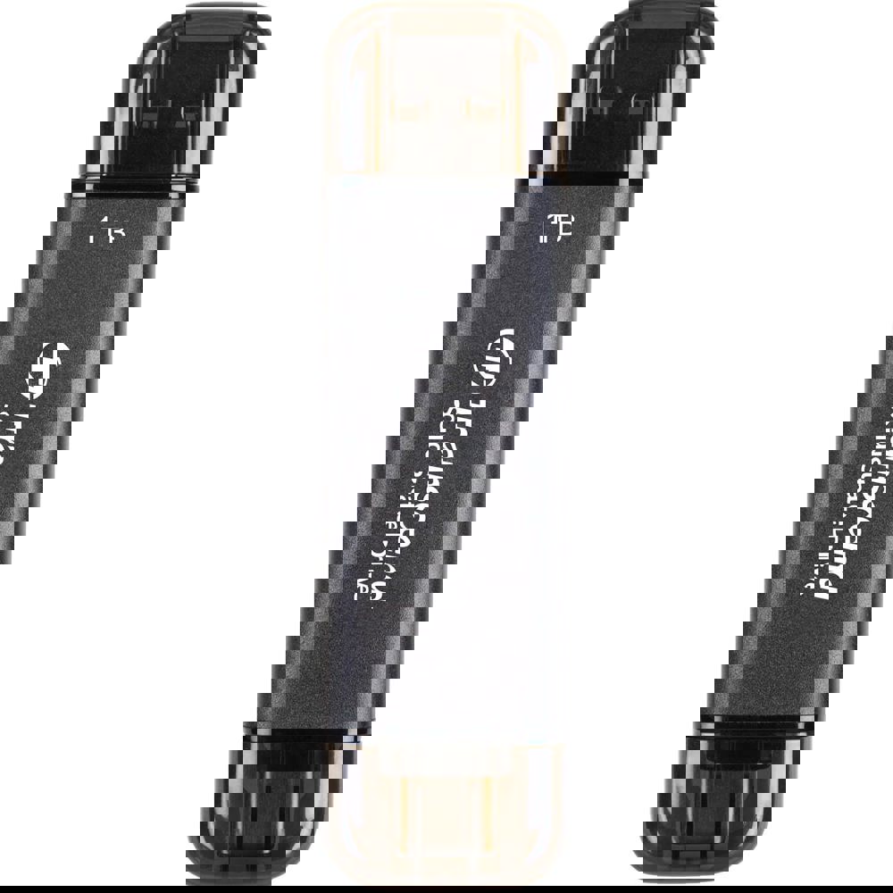 გარე მყარი დისკი Transcend TS1TESD310C ESD310C, 1TB, External SSD, Type-C/A, Black