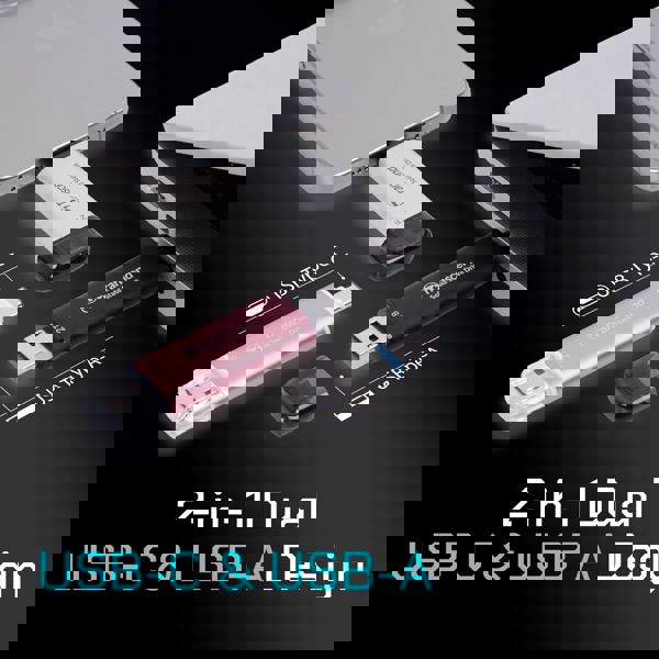 გარე მყარი დისკი Transcend TS1TESD310C ESD310C, 1TB, External SSD, Type-C/A, Black