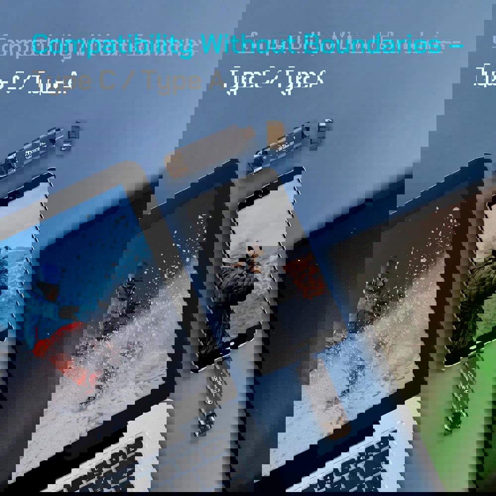 External SSD Transcend TS1TESD310C ESD310C, 1TB, Type-C/A, Black