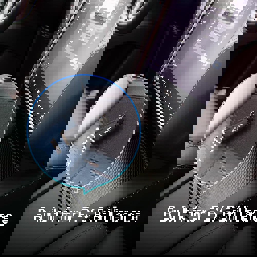 გარე მყარი დისკი Transcend TS256GESD310C ESD310C, 256GB, External SSD, Type-C/A, Black