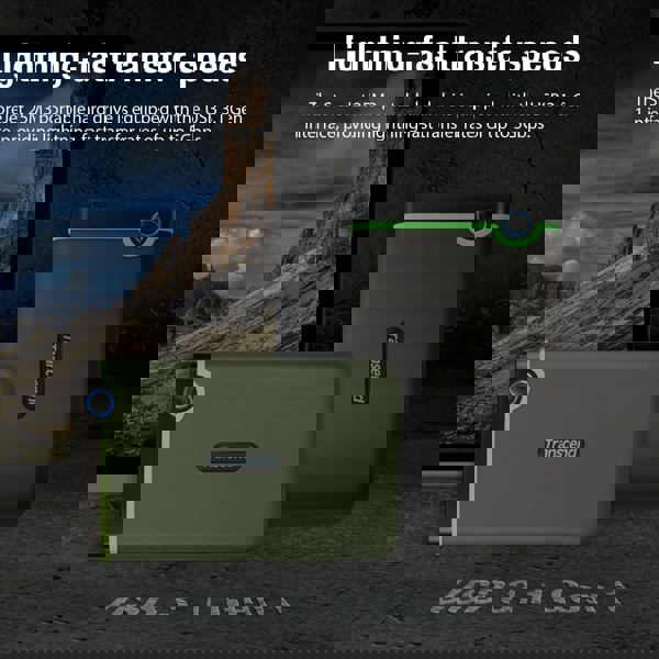 Portable HDD Transcend TS2TSJ25M3S StoreJet 25M3, 2TB, 2.5", USB 3.1, Iron Gray