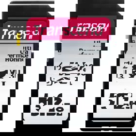 Memory Card Transcend TS512GSDC340S SDC340S, 512GB, SDXC, UHS-I, U3, Black