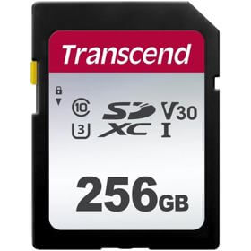 Memory Card Transcend TS256GSDC300S SDC300S, 256GB, SDXC, UHS-I, U3, Black