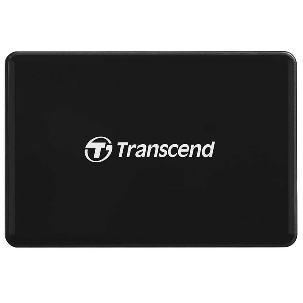 ბარათის წამკითხველი Transcend TS-RDC8K2 RDC8, All-in-1 Multi Card Reader, Black