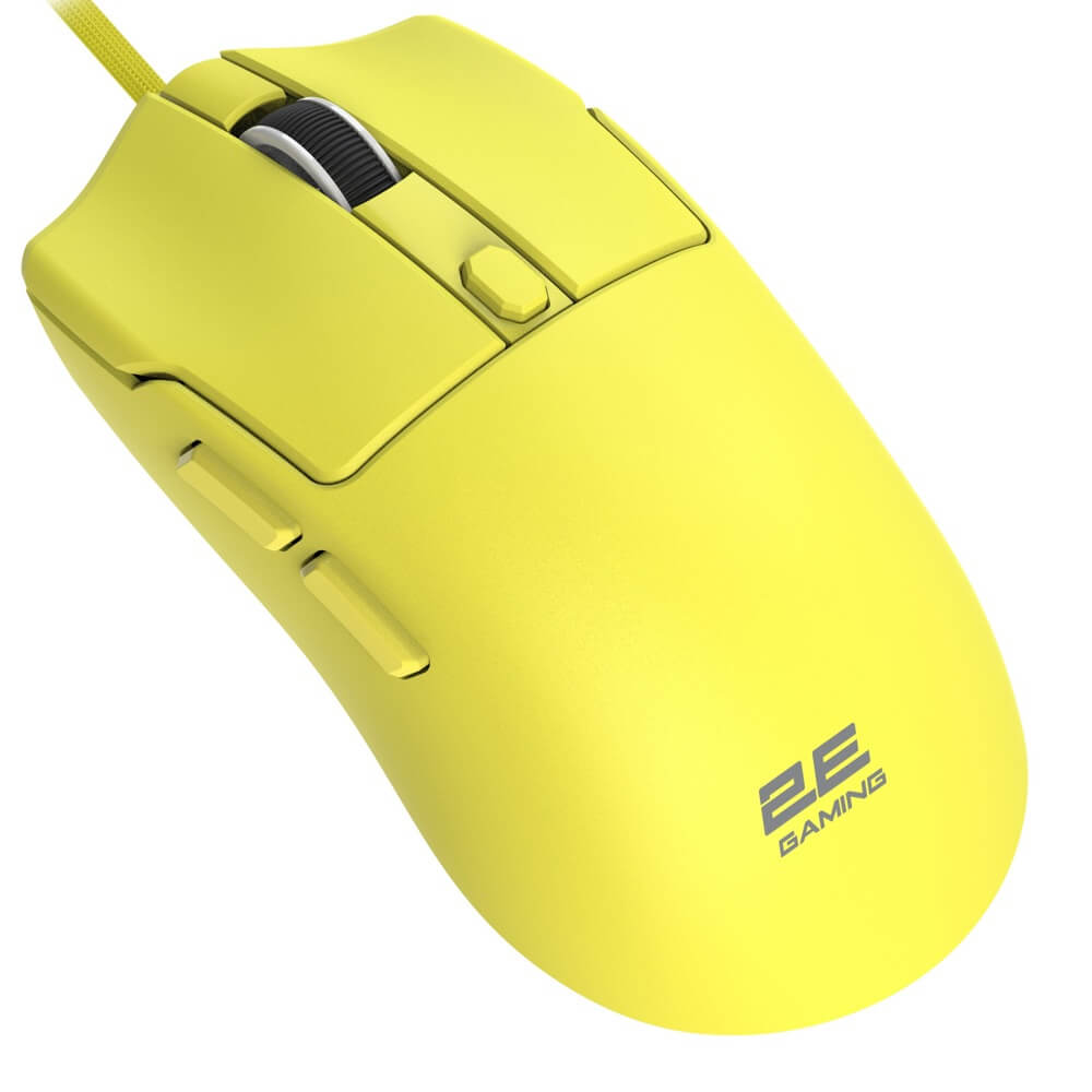 Gaming Mouse 2E 2E-MG315UYW MG315, Wired, USB, Yellow