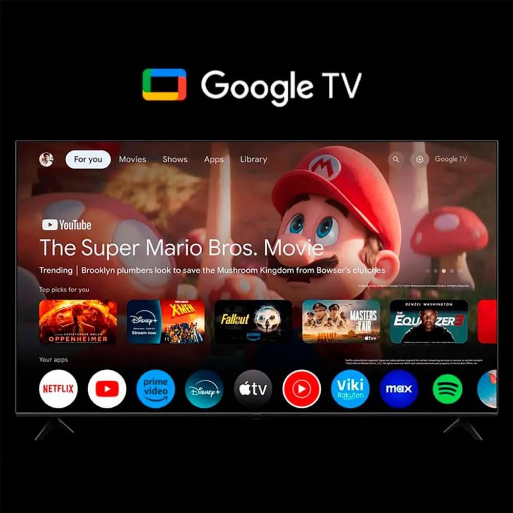 ტელევიზორი Xiaomi ELA5674EU S Mini, 65", 4K UHD, Smart TV, HDMI, USB, LAN, WIFI, BT, Black