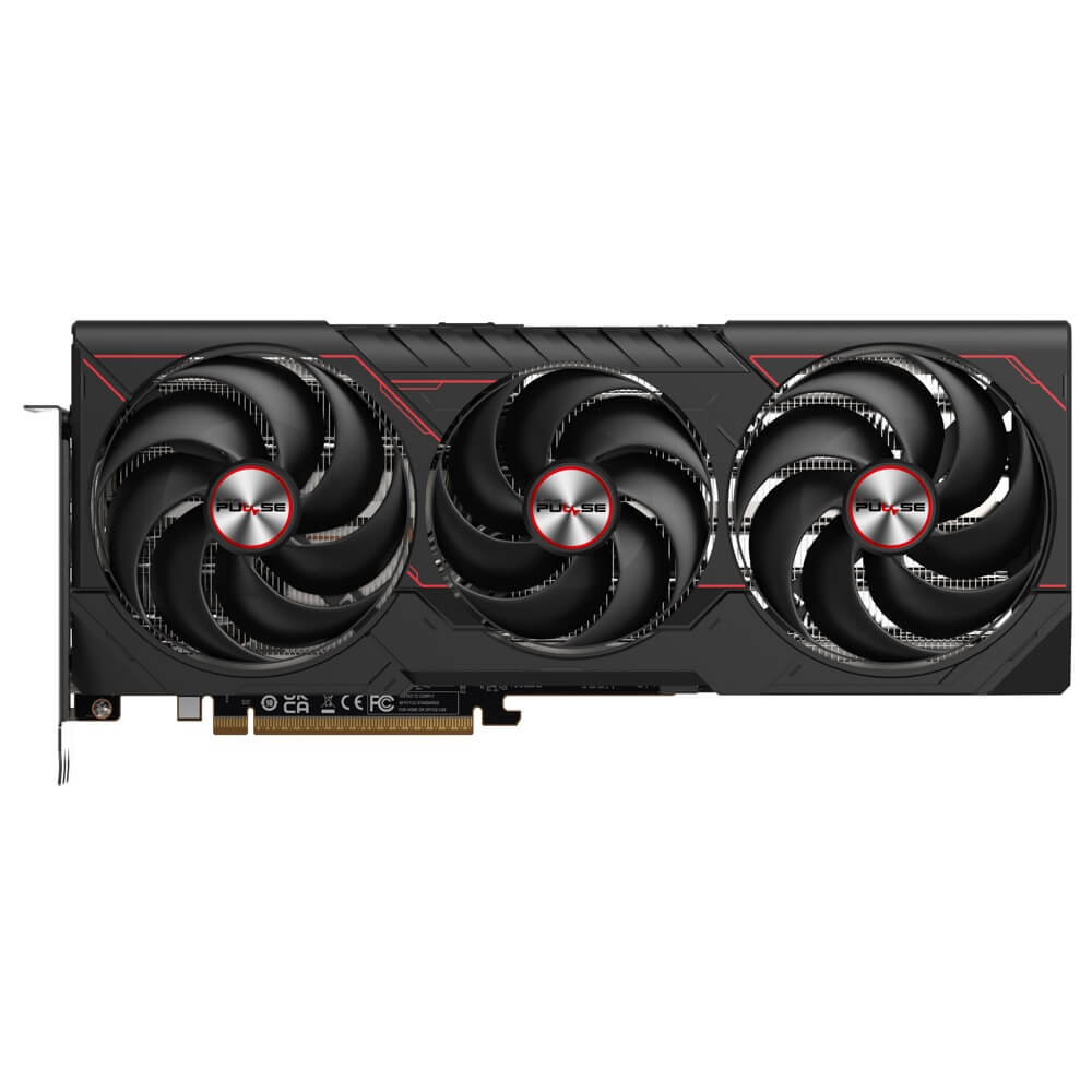 ვიდეო დაფა Sapphire 11348-03-20G PULSE GAMING OC, Radeon RX9070XT, 16GB, 256Bit, DP, HDMI, Black
