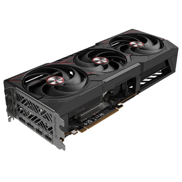 ვიდეო დაფა Sapphire 11348-03-20G PULSE GAMING OC, Radeon RX9070XT, 16GB, 256Bit, DP, HDMI, Black