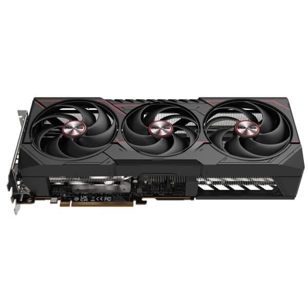 ვიდეო დაფა Sapphire 11348-03-20G PULSE GAMING OC, Radeon RX9070XT, 16GB, 256Bit, DP, HDMI, Black